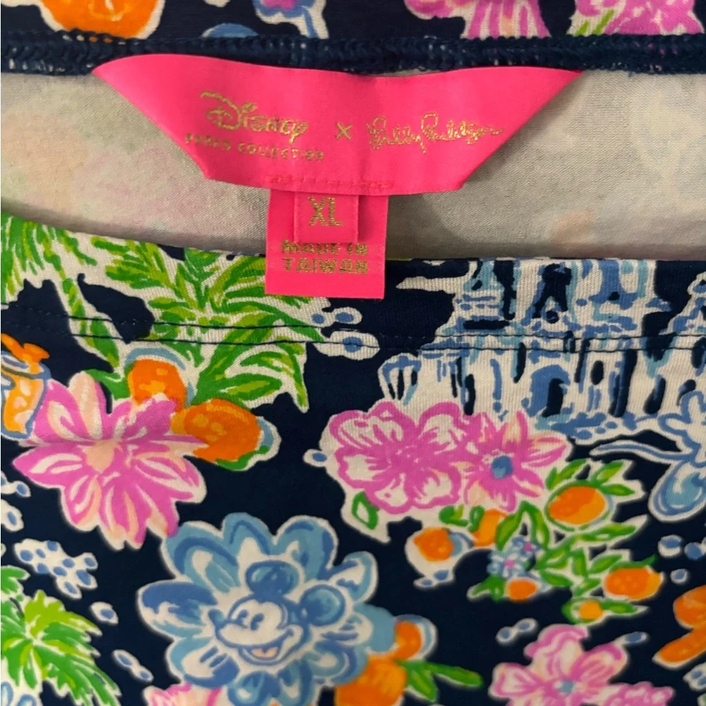 Lilly Pulitzer Disney Print Dress XL - Picture 3 of 6